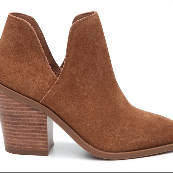 Steve Madden Aker brown sueded leather bootie SIZE 7 - Picture 2 of 12